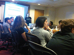 One of our meeting days, full of Sac Education!